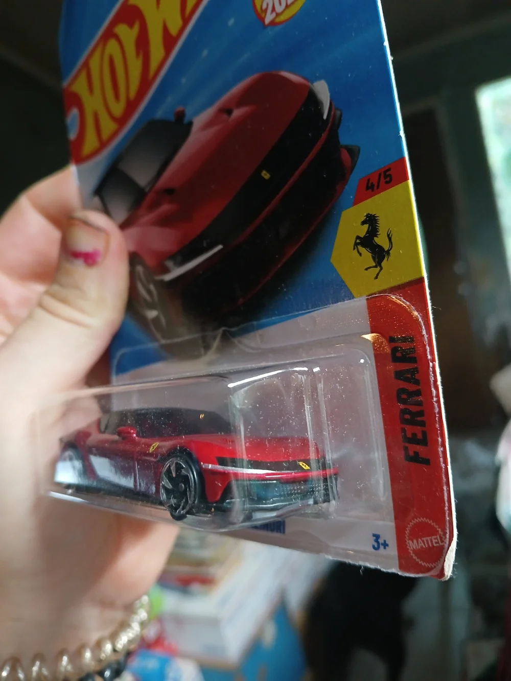 the 2026 Hot Wheels Mainline Ferrari 12Cilindri (Model 4/5, Collector #94/250) i